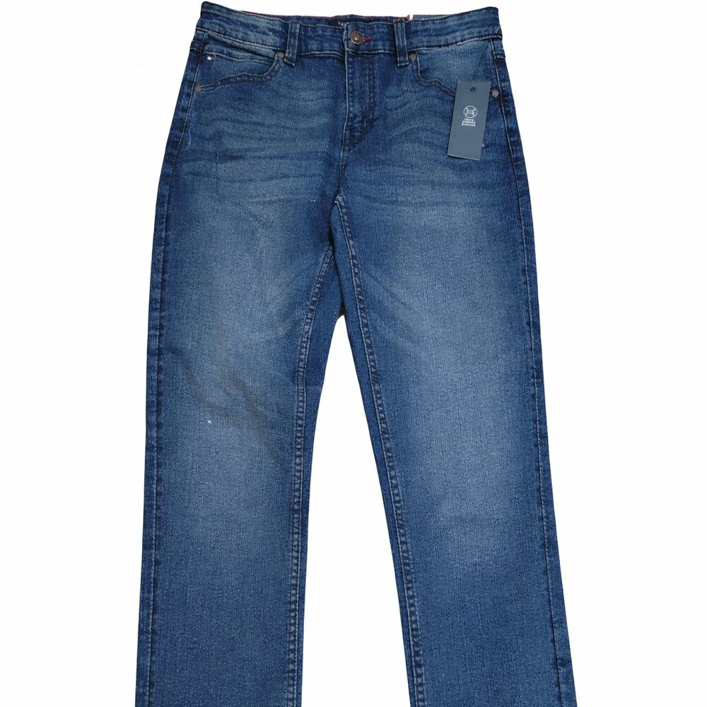 NWT Tommy Hilfiger Straight Stretch Denim Jeans Size 16